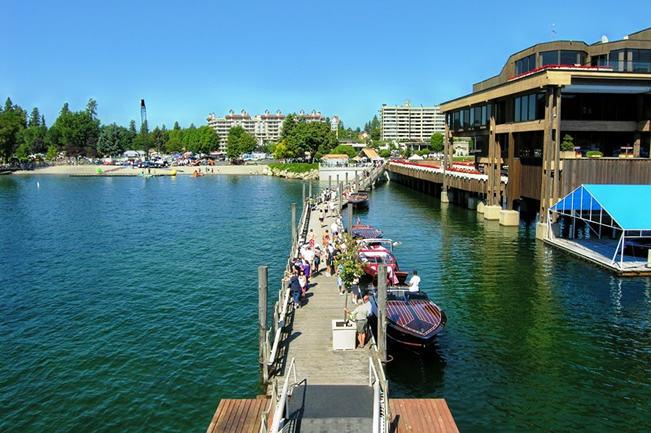 Coeur d'Alene Boardwalk and Wooden Boat Show
